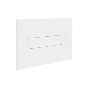 Клавиша смыва Qtap Standard 152x236x28 мм, White, линейная QTSTD164W49471