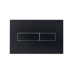 Клавиша смыва Qtap Standard 152x236x28 мм, Matt Black, линейная QTSTD164BLM49473