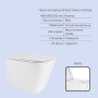 Готовое решение Qtap для ванной комнаты: подвесной унитаз Tern Ultra Quiet 490x365x325 + комплект инсталляции Standard (круглая кнопка Black)