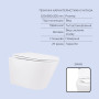 Готове рішення Qtap для ванної кімнати: підвісний унітаз Swan Rimless 520x360x320 + комплект інсталяції Standard (лінійна клавіша White)