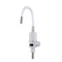 Проточный кран-водонагреватель с гибким изливом для кухни Lidz Warm 065 LDWAR065WHI49097 White/White