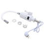 Проточный кран-водонагреватель с гибким изливом для кухни Lidz Warm 065 LDWAR065WHI49097 White/White