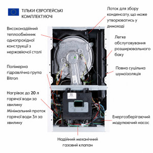 Котел газовий Airfel Optimum Premix 42 кВт