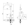 Монокран для осмоса Lidz Mono 270  LDMON270GRP49571 Graphite