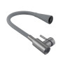 Змішувач для кухні Lidz Aria 015F31 (k35) з гнучким виливом LDARI015F31GGRP49567 Graphite/Grey