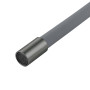 Змішувач для кухні Lidz Aria 015F3 (k35) з гнучким виливом LDARI015F3GGRP49565 Graphite/Grey