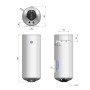 Водонагрівач електричний Thermo Alliance Spectra slim 30 л вертикальний, сухі ТЕНи 1,6 кВт, d 360 мм