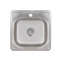 Кухонна мийка Brinex 4848 0,6 мм Satin (BRIN4848SAT0651257)