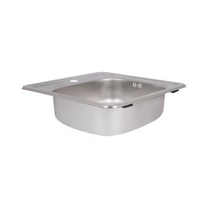 Кухонна мийка Brinex 4848 0,6 мм Satin (BRIN4848SAT0651257)