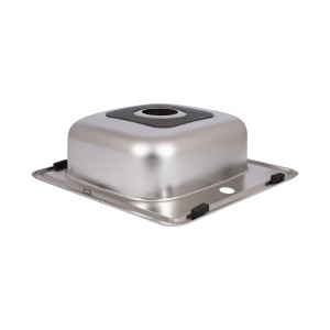 Кухонна мийка Brinex 4848 0,6 мм Satin (BRIN4848SAT0651257)