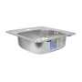 Кухонна мийка Brinex 4848 0,6 мм Micro Decor (BRIN4848MDEC0651258)