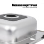 Кухонна мийка Brinex 4848 0,6 мм Micro Decor (BRIN4848MDEC0651258)