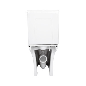 Унитаз напольный Qtap Presto Quadro безобідковий з сідінням Soft-close QTPRE27W51021