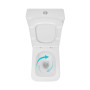 Унитаз напольный Qtap Crow Ultra Quiet безободковый с сиденьем Soft-close QTCRO27W51028