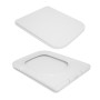 Унитаз напольный Qtap Crow Ultra Quiet безободковый с сиденьем Soft-close QTCRO27W51028