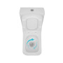 Унитаз напольный Qtap Crow Eco Ultra Quiet безободковый с сиденьем Soft-close QTCRO27W51030
