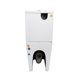 Унитаз напольный Qtap Crow Eco Ultra Quiet безободковый с сиденьем Soft-close QTCRO27W51030