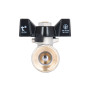 Кран кульовий Thermo Alliance Base 1/2" ВР для води (метелик) SD602W15