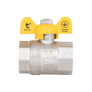 Кран кульовий Thermo Alliance Base 3/4" ВР для газу (метелик) SD602G20