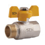 Кран кульовий Thermo Alliance Base 3/4" ВЗ для газу (метелик) SD607G20
