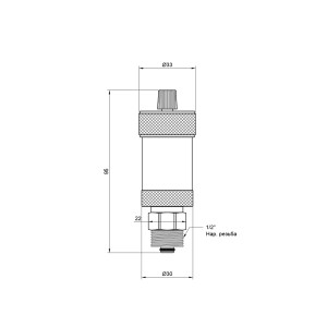 Повітровідвідник автоматичний Thermo Alliance Standart SD28115