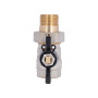 Кран кульовий "Американка" Thermo Alliance Base прямий 1/2" ВЗ SD221W15