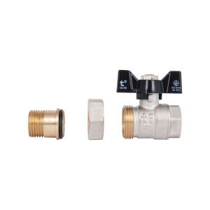 Кран кульовий "Американка" Thermo Alliance Base прямий 1/2" ВЗ SD221W15