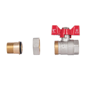Кран кульовий "Американка" Thermo Alliance Standart прямий 1/2" ВЗ SD220W15
