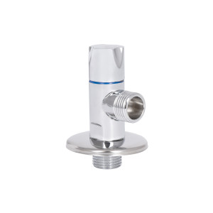 Кран кутовий Thermo Alliance Standart (ручка кругла) з керам.буксою 1/2"З х 1/2"З SF342W1515