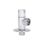 Кран кутовий Thermo Alliance Standart (ручка кругла) з керам.буксою 1/2"З х 3/4"З SF342W1520