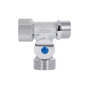Кран приладовий кульовий Thermo Alliance Forte 1/2"х3/4"х1/2" SF186W152015