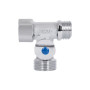 Кран приладовий кульовий Thermo Alliance Forte 1/2"х3/4"х1/2" SF186W152015
