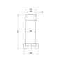 Фильтрующий картридж Icma для фильтров 1"х1" 1/4 №752