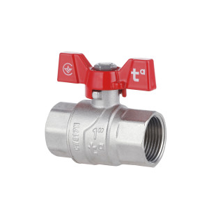 Кран кульовий Thermo Alliance Forte 1" ВР для води (метелик) SF602W25