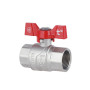 Кран кульовий Thermo Alliance Forte 1" ВР для води (метелик) SF602W25