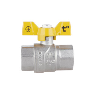 Кран кульовий Thermo Alliance Forte 1" ВР для газа (метелик) SF602G25
