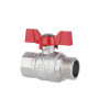 Кран кульовий Thermo Alliance Forte 1" ВЗ для води (метелик) SF607W25