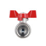 Кран кульовий Thermo Alliance Forte 1" ВЗ для води (метелик) SF607W25