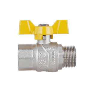 Кран кульовий Thermo Alliance Forte 1" ВЗ для газа (метелик) SF607G25