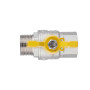 Кран кульовий Thermo Alliance Forte 1" ВЗ для газа (метелик) SF607G25