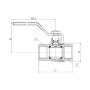 Кран кульовий Thermo Alliance Forte 1" ВР для газа (ручка) SF600G25