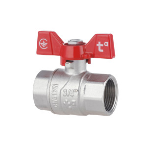 Кран кульовий SD Forte 3/4" ВР для води (метелик) SF602W20