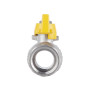 Кран кульовий Thermo Alliance Forte 3/4" ВР для газа (метелик) SF602G20