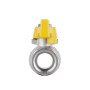 Кран кульовий Thermo Alliance Forte 1/2" ВР для газа (метелик) SF602G15