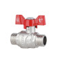 Кран кульовий Thermo Alliance Forte 1/2" ЗР для води (метелик) SF606W15