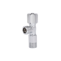 Кран кутовий Thermo Alliance Standart (ручка шестигранник) з вент.буксою 1/2"З х 1/2"З SF3441515