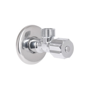 Кран кутовий Thermo Alliance Standart (ручка шестигранник) з вент.буксою 1/2"З х 1/2"З SF3441515