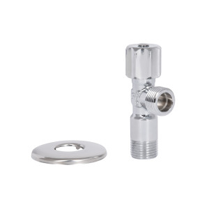 Кран кутовий Thermo Alliance Standart (ручка шестигранник) з вент.буксою 1/2"З х 1/2"З SF3441515