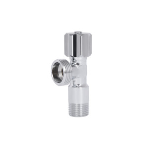 Кран кутовий Thermo Alliance Standart (ручка шестигранник) з вент.буксою 1/2"З х 3/4"З SF3441520