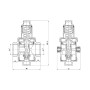 Редуктор Thermo Alliance Standart 1" SF242W25